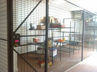 Welded Mesh Wire Security Cages in NYC
