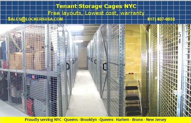 tenant storage lockers Queens NY 11104